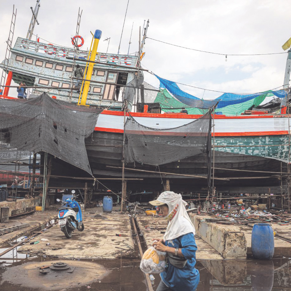 This is what happens when the gas runs out.