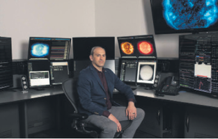 He monitors solar flares. Here’s what keeps him up at night.
