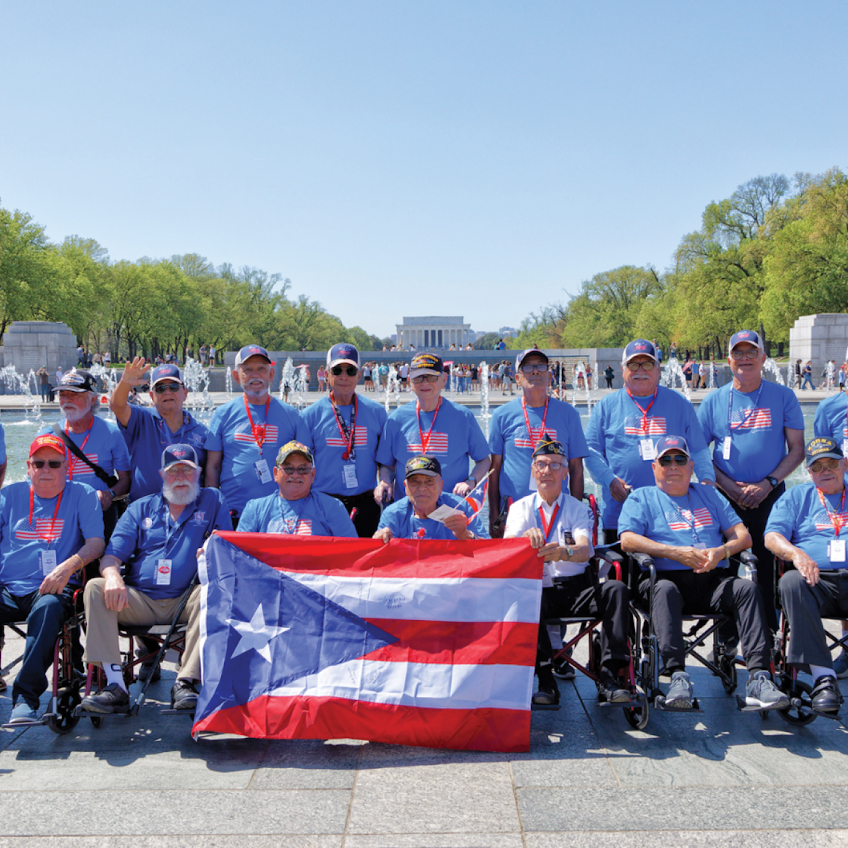 Vuelo de Honor llevará a veteranos de Puerto Rico a visitar monumentos en su honor.