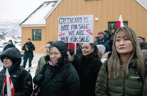 Greenlanders watching turmoil in the United States say no thanks