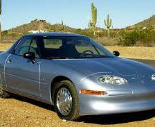 Clásico del automovilismo: General Motors EV1 de 1996.