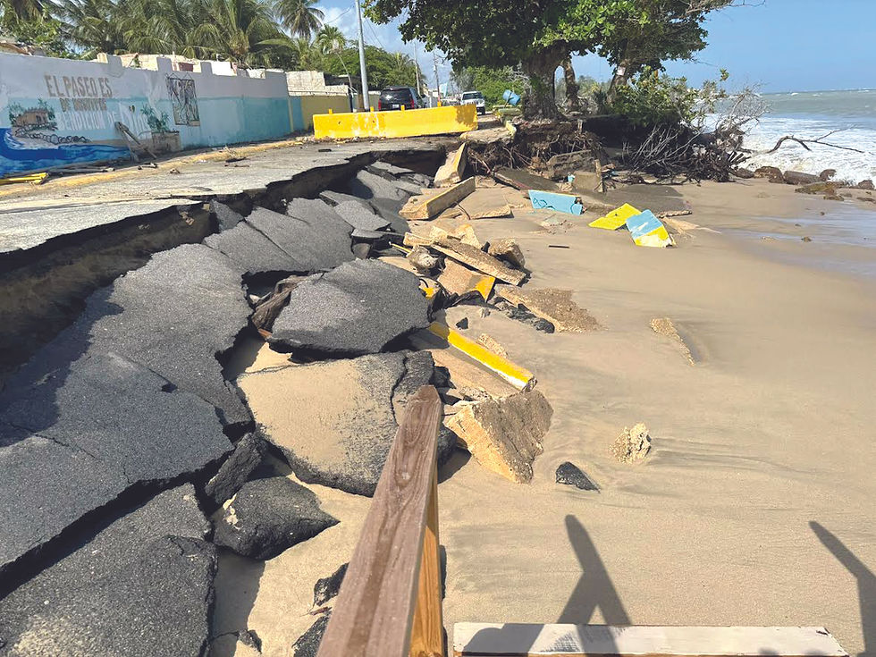 Over the past few years, Parcelas Suárez in Loíza has witnessed accelerated coastal erosion that has destroyed properties and compromised critical infrastructure.