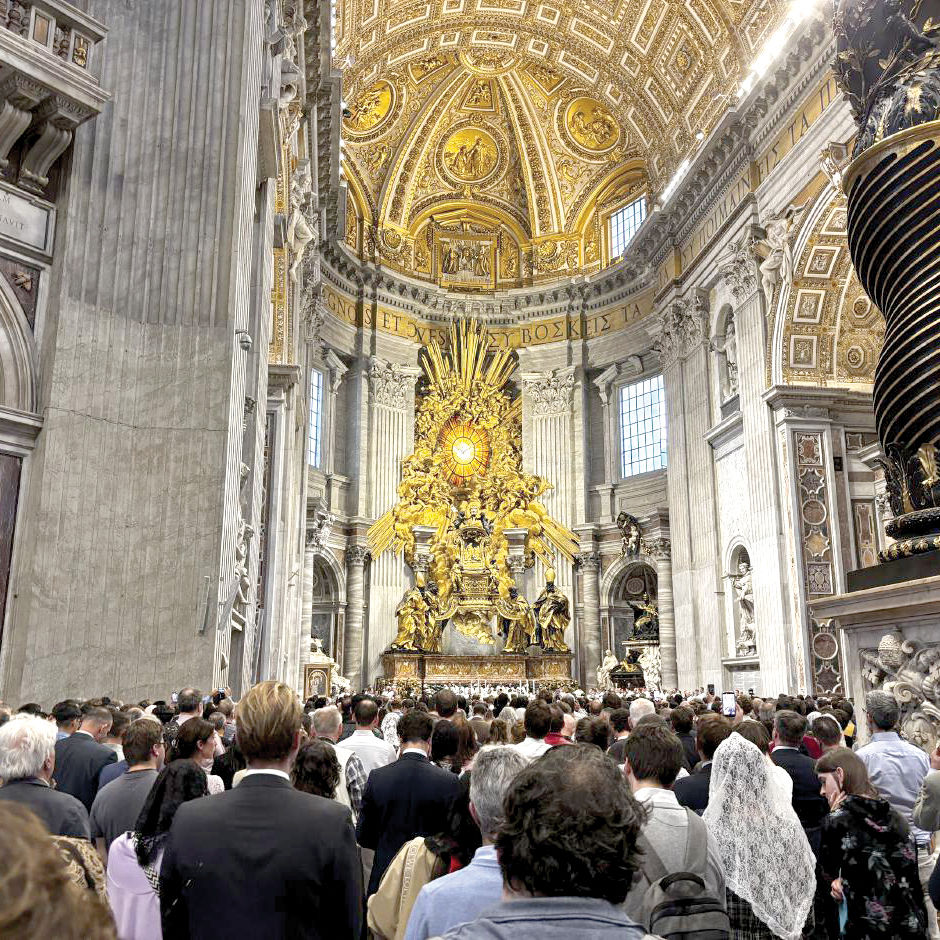 While Leo recovers from lung surgery, the church runs on autopilot