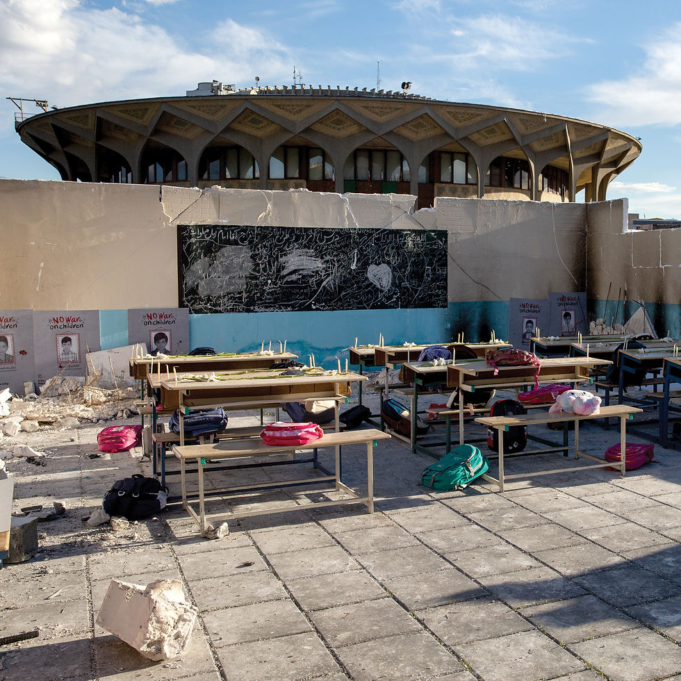 Families of Iranian children killed in school airstrike pen letter to pope.