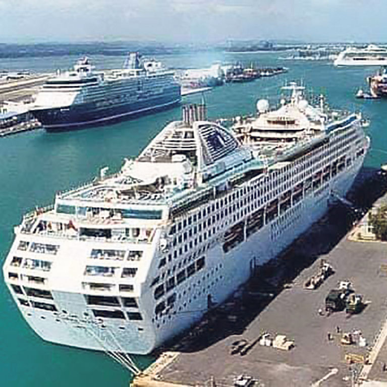 Rep. Aponte: Navy Frontier Pier needed to help relieve vessel traffic.