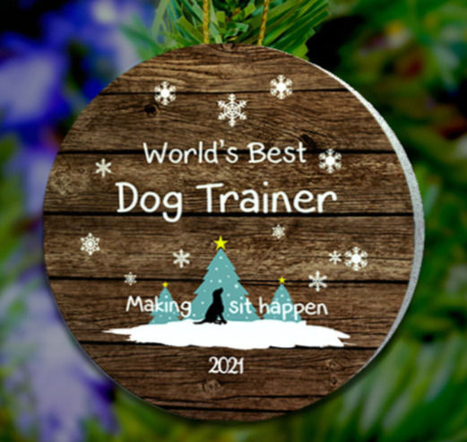 Dog Trainer Ornament