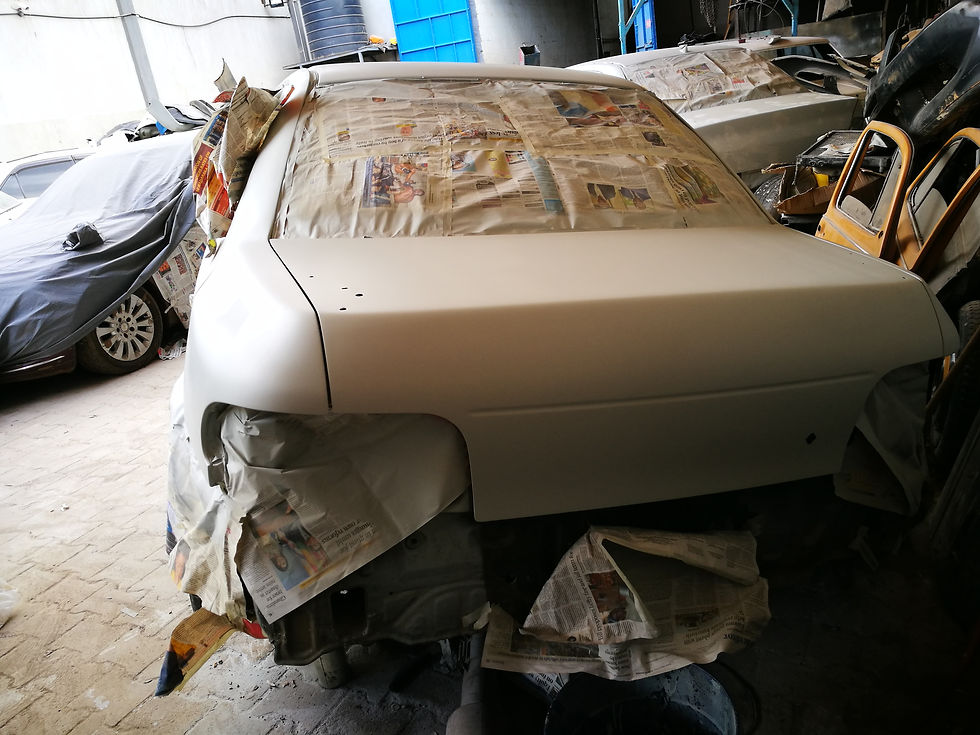 Rear, primered up