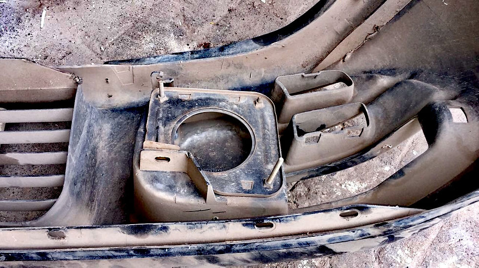 Behind the scenes: not the original bumper