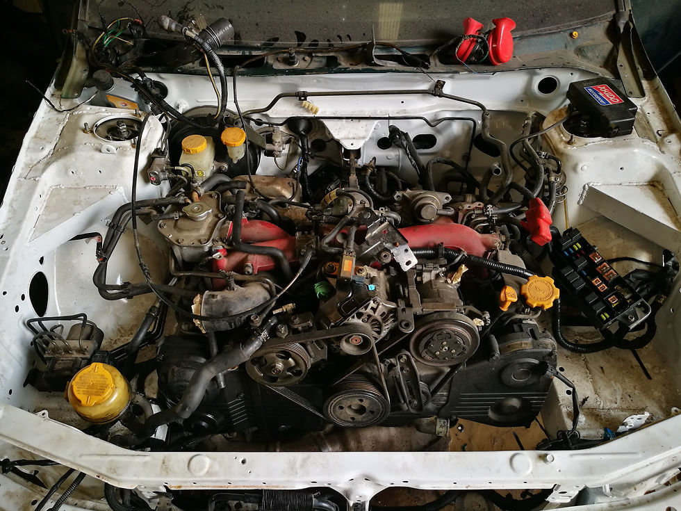 Front fuse box and anciallary wiring: in place