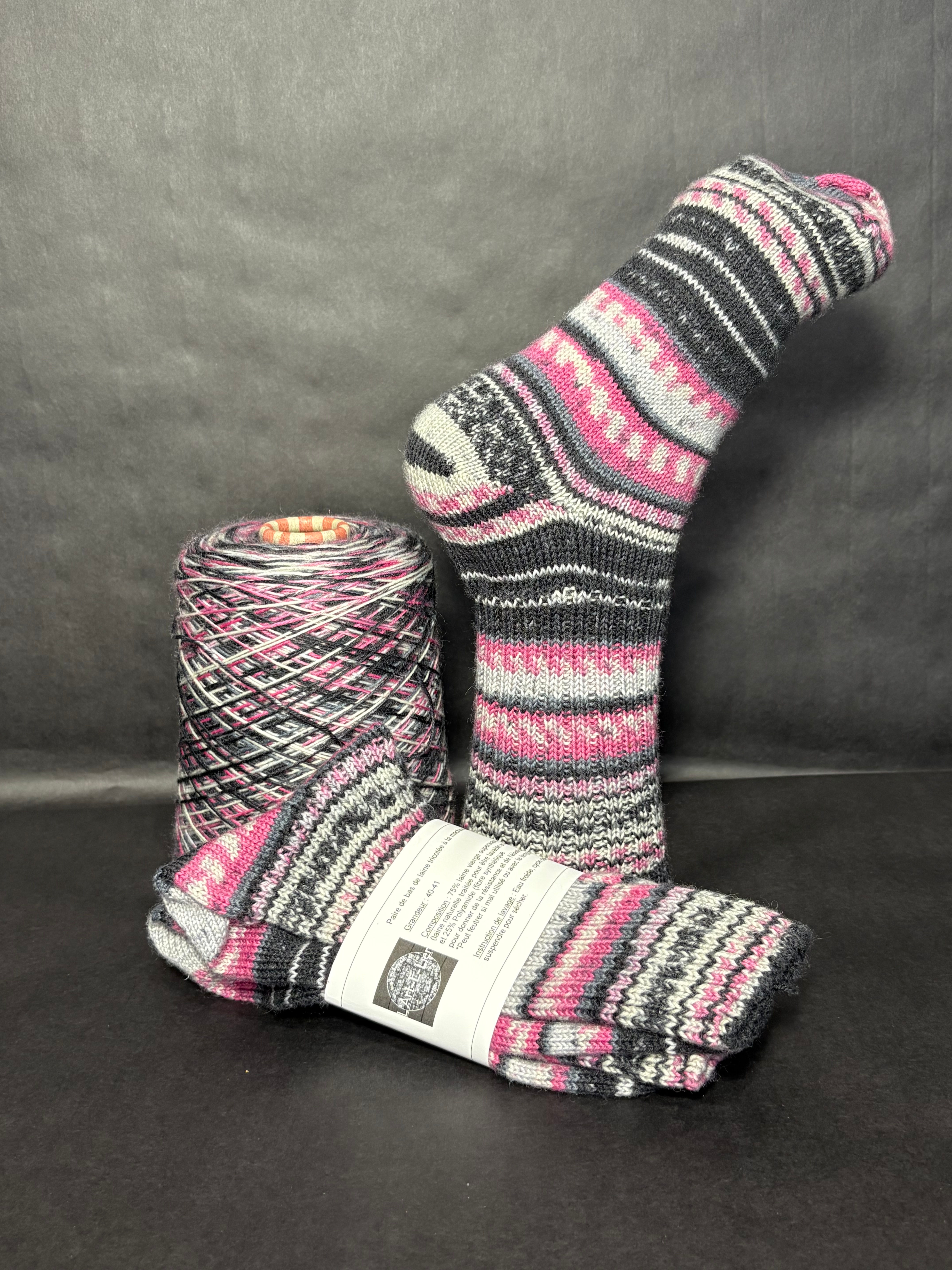 Bas tricoté 40-41 (Machine)