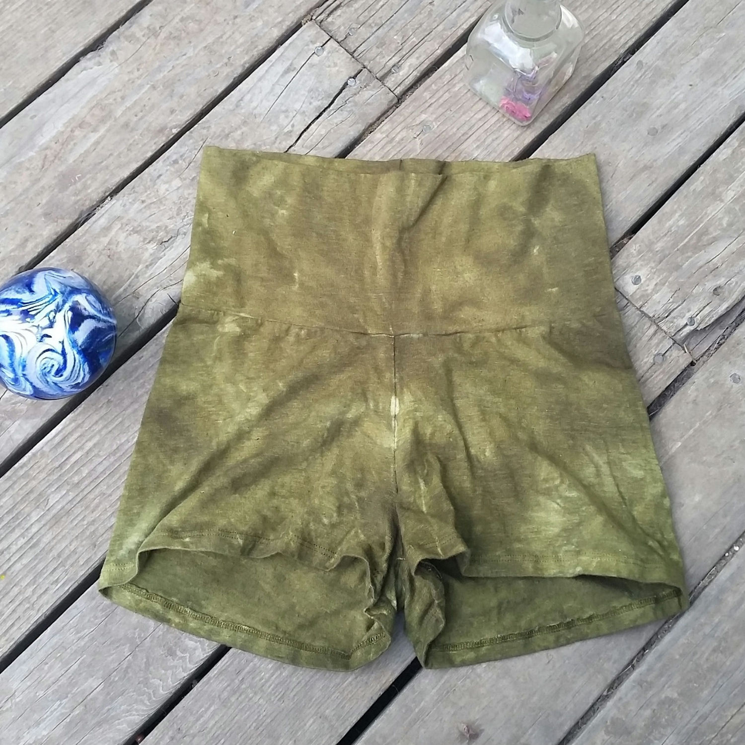 Hemp Hot Shorts Highwaist