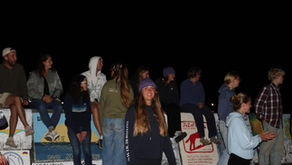 Een gezellige, kleurrijke avond