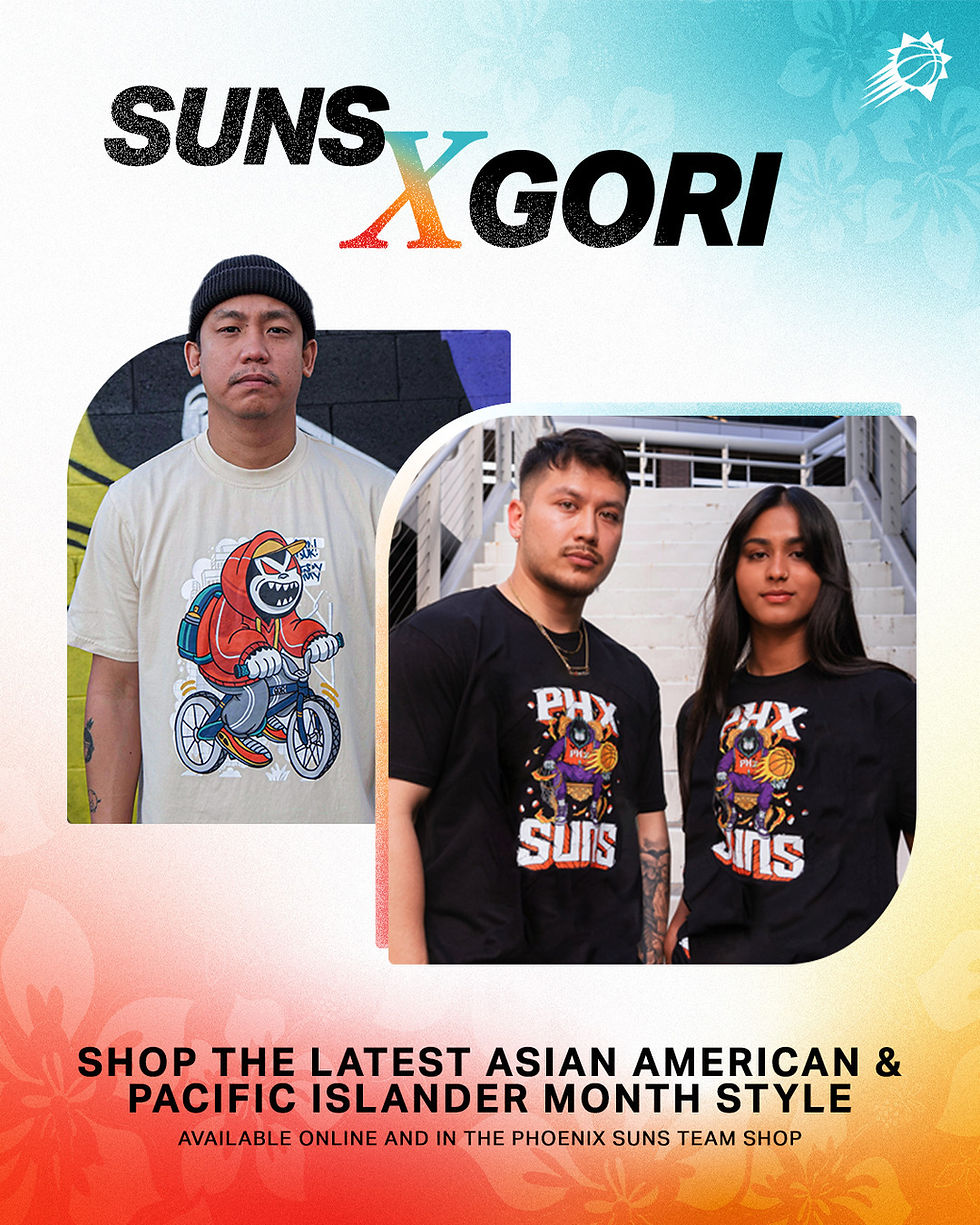 STILL AVAILABLE AT SUNS TEAM SHOP ONLINE!