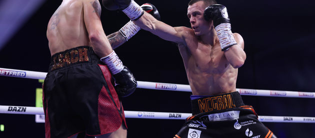 Peter McGrail bounces back from defeat with classy win against Marc Leach