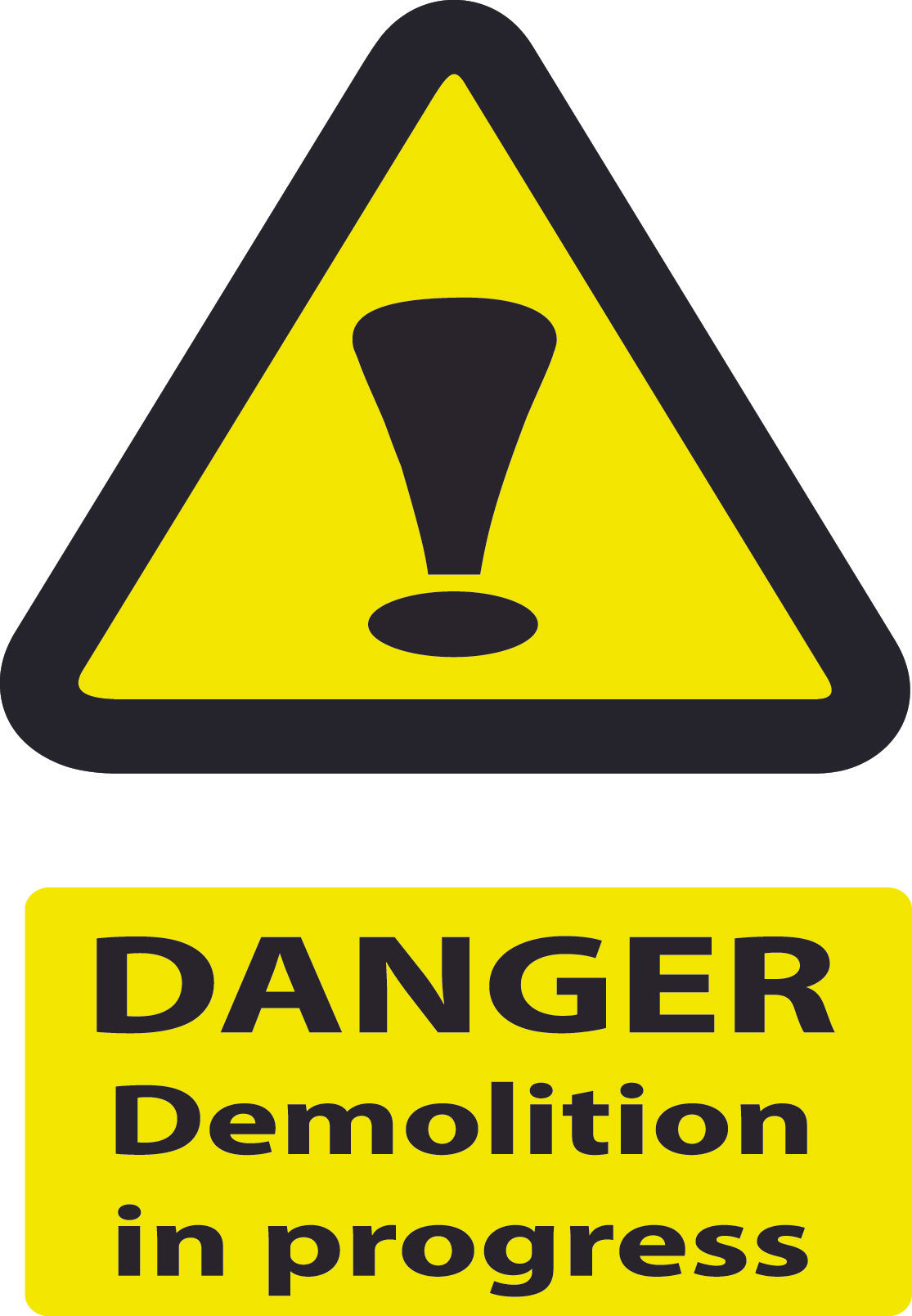 Danger Demolition in progress