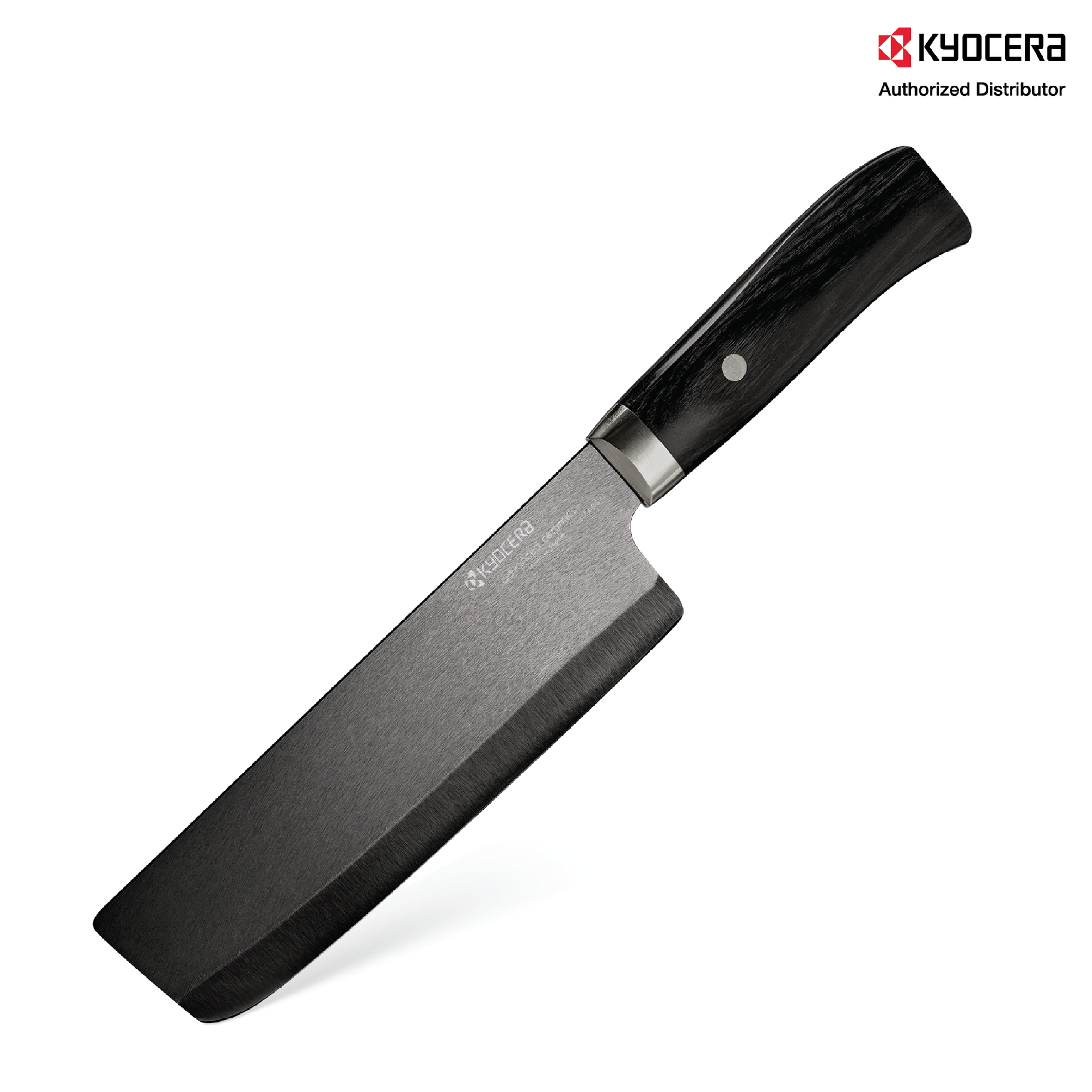 Kyocera KYOTOP 161mm Handcrafted Pakka Wood Chef's Nakiri Knife
