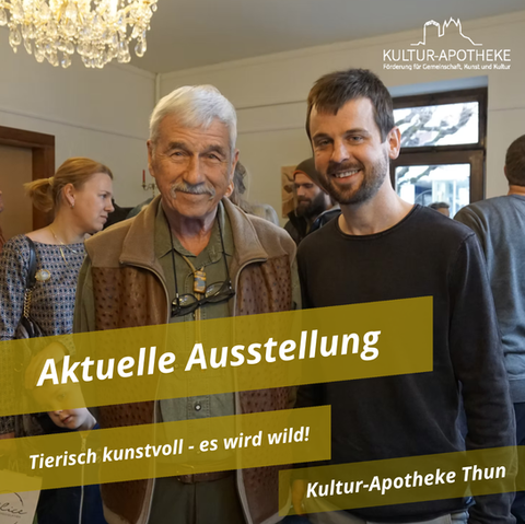 Es wird wild Kunstausstellung