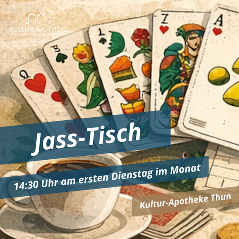 🧡 Jass-Tisch in der Kultur-Apotheke Thun