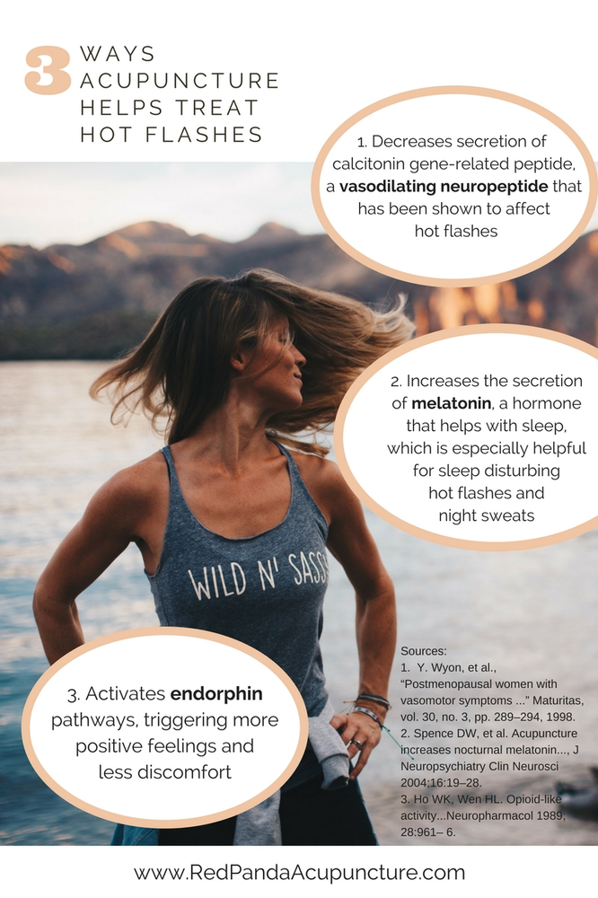 Acupuncture Treatments for Hot Flashes and Night Sweats