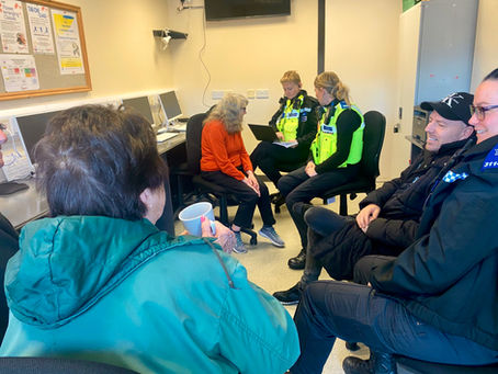 Cuppa with a Copper at Northside Welcome Centre