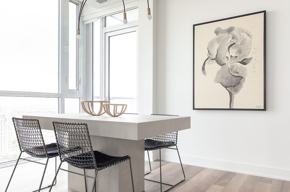 Faye Project Dining Room Renovation by Aloe Design Studio in Toronto