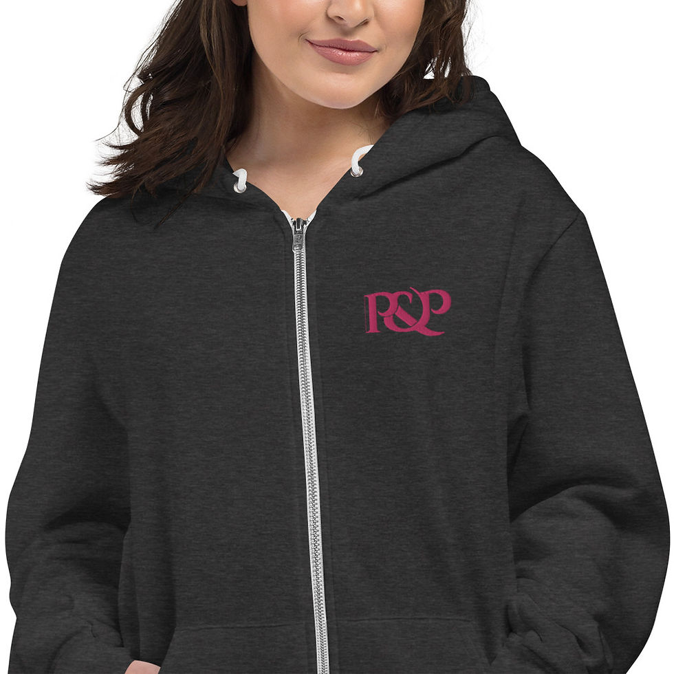Thumbnail: P&P Embroidered Hoodie sweater 
