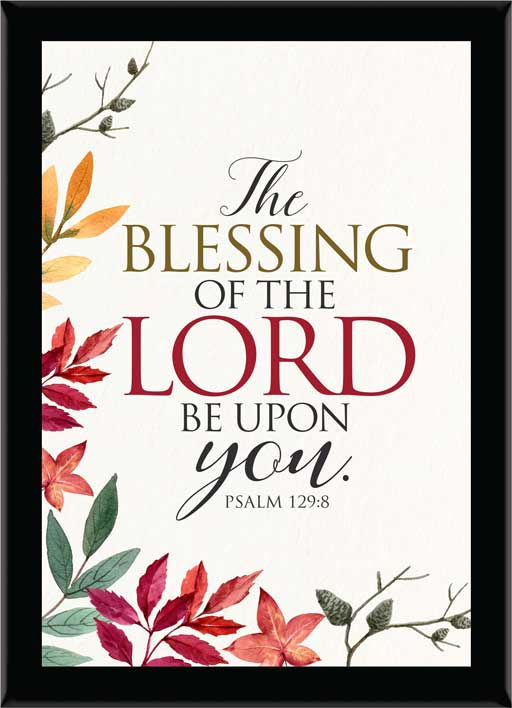 Wall Decor - Verse for you to resonate and remember God's Word - Can personalise with your name