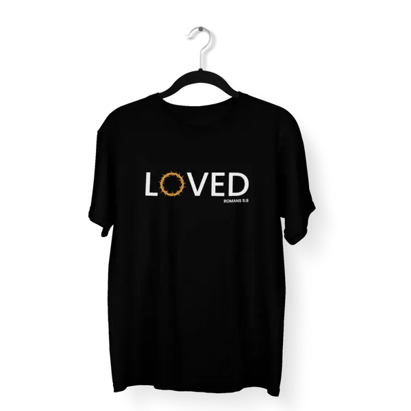 Thumbnail: Loved Romans 5:8  -  Premium T Shirt