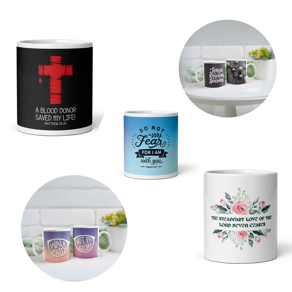 Mugs with Bible Verse - for Own Use and best for Gifting