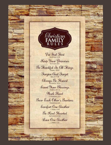 Thumbnail: Wall Decor -  Verse for you to resonate and remember God's Word - Can personalise with your name