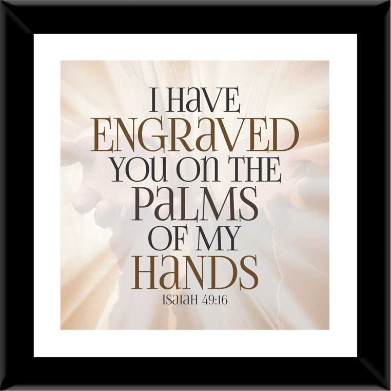 Wall / Desk - Verse for you to resonate and remember God's Word