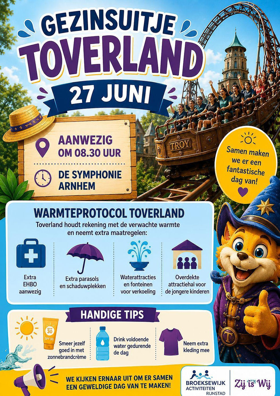 Gezinsuitje Toverland