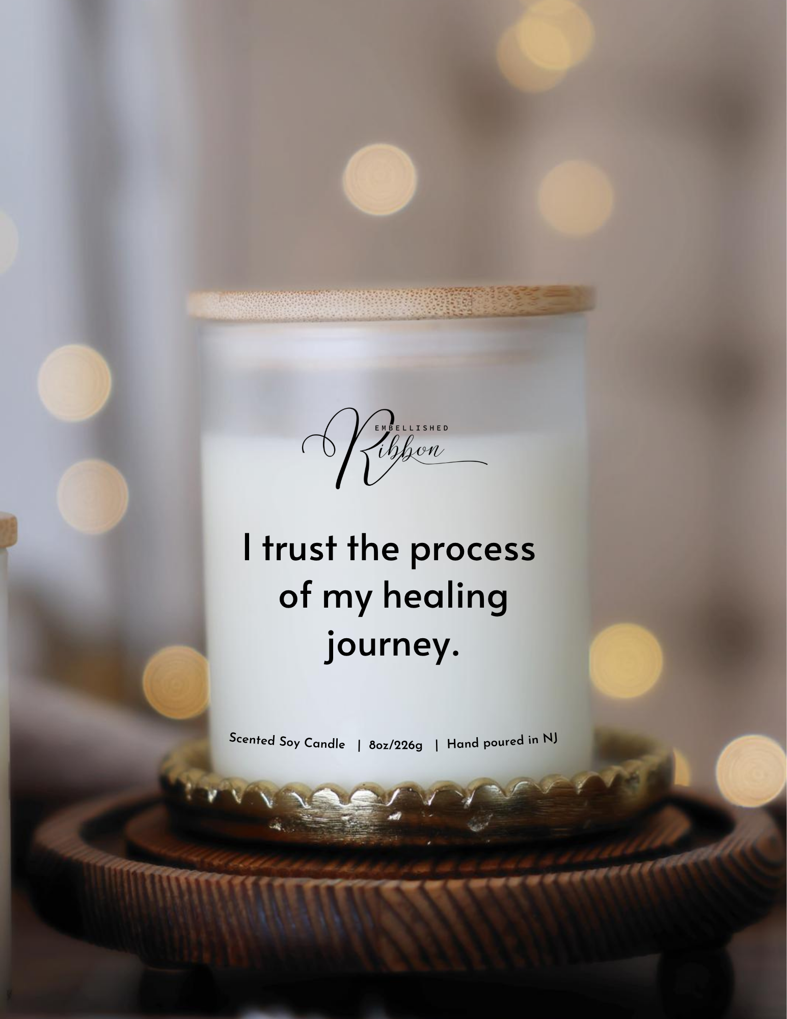 Healing Affirmation Candle