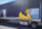 Gate Opener loaded on a shipping truck