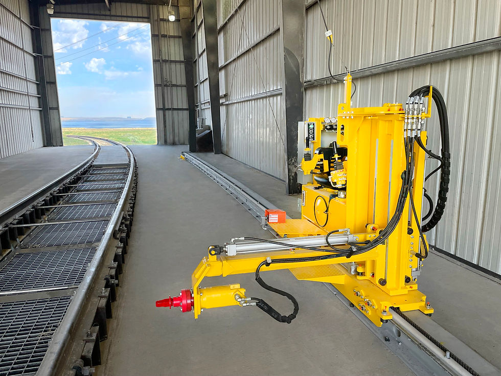 Custom joystickoperated Calbrandt Railcar Gate Opener.