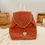 Miniature : EXEMPLAIRE UNIQUE : Sac à dos 2 prêt à partir - Marsala / écru