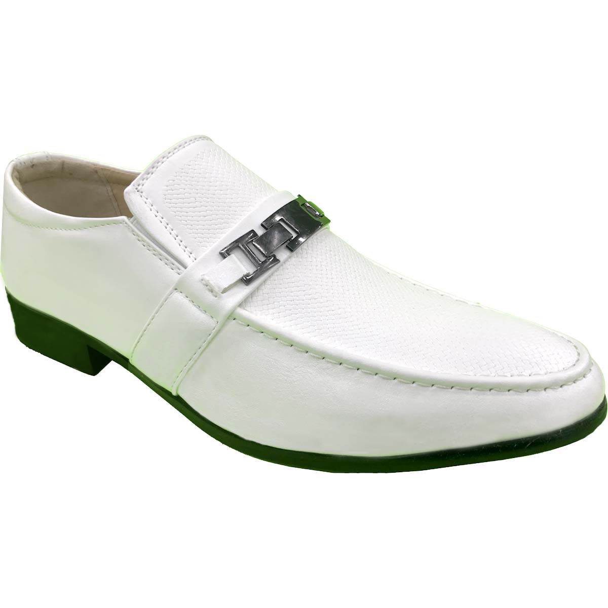 Shoe Artists Republic Collection Rensou Men's White Loafer