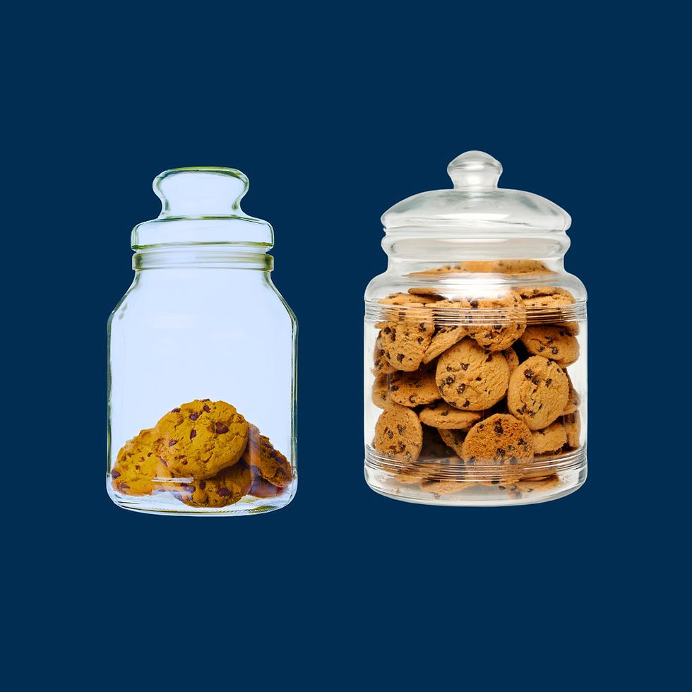 Creëer schaarste met koekjes