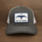 Thumbnail: Gray/White Bird Patch Hat (Richardson 112)