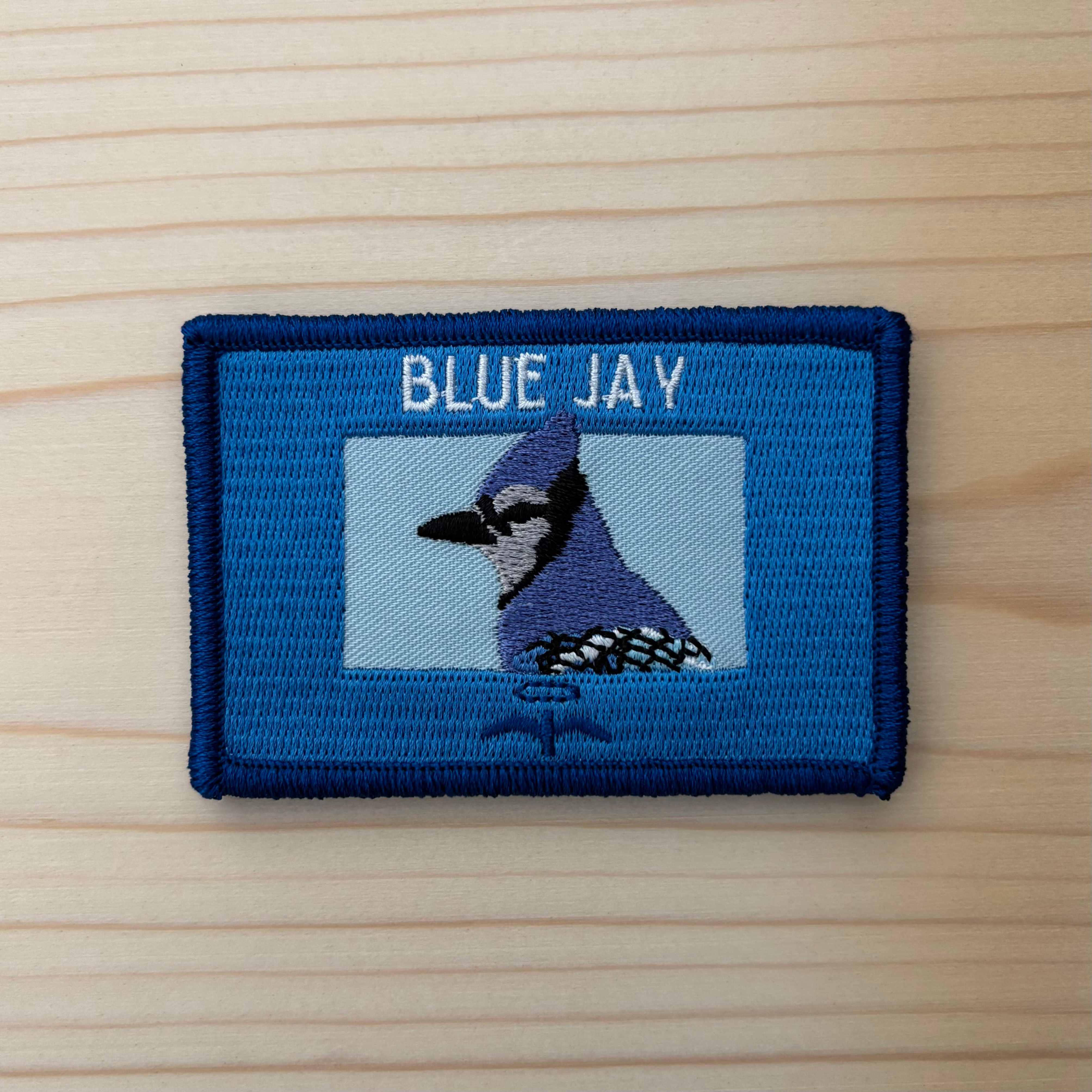 Blue Jay Bird Patch