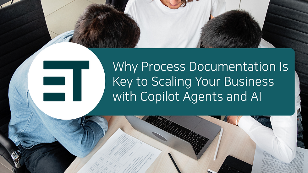 Why Process Documentation Is Key to Scaling Your Business with Copilot Agents and AI