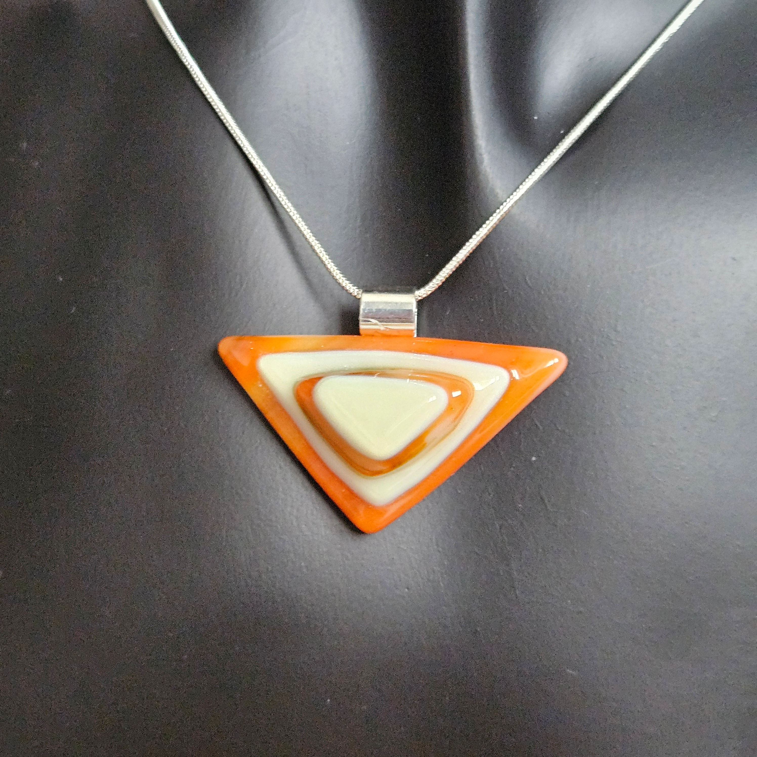 Streaky Forest and French Vanilla Pendant