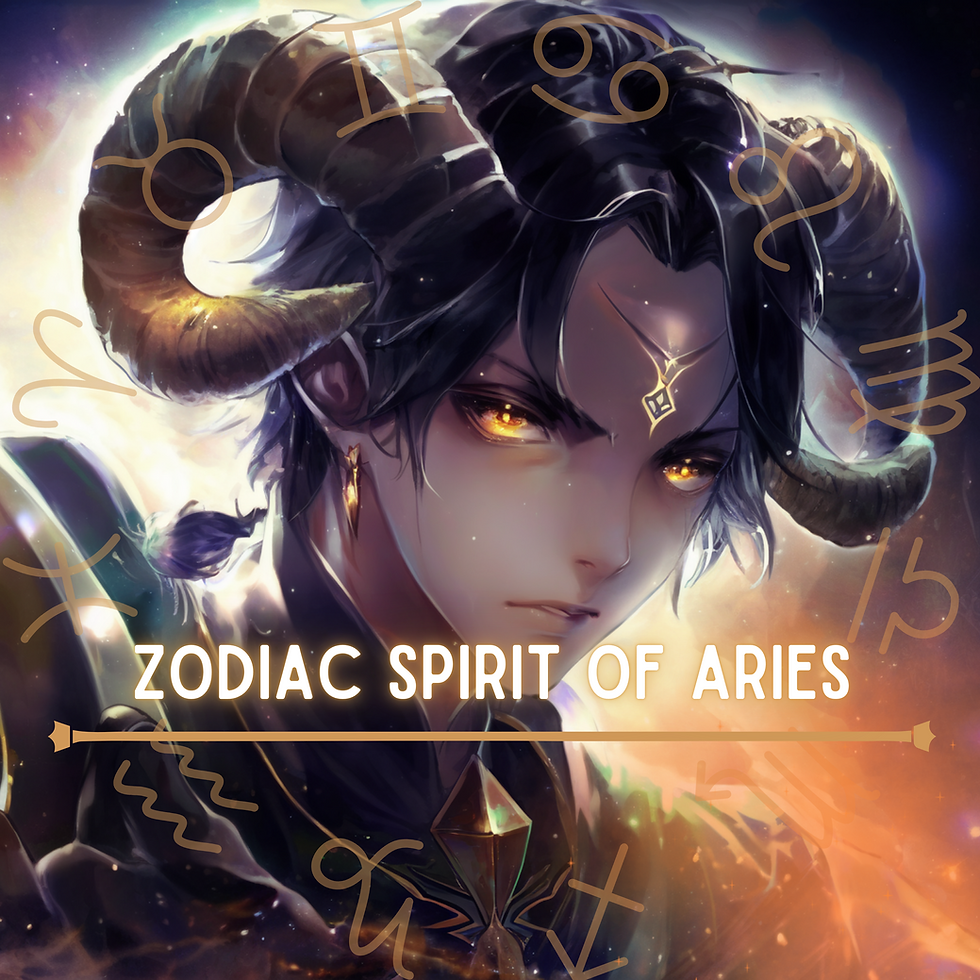 Summoning Ritual Zodiac Spirit of Aries - For Astrologer - For Horoscope Followe