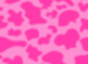 Pink cow print