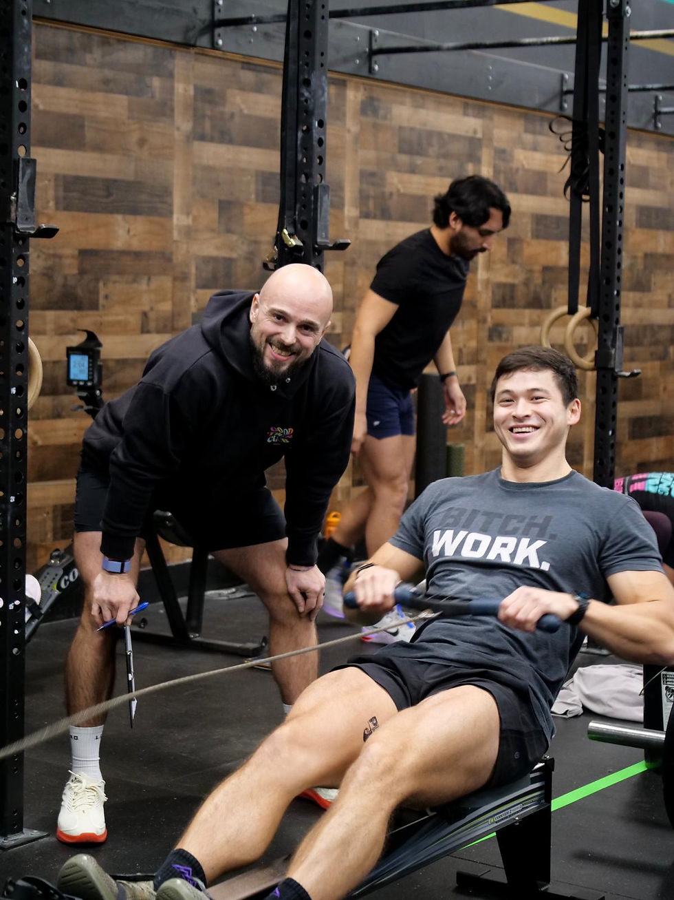 Making fitness at PUSH is neat. It makes you smile.