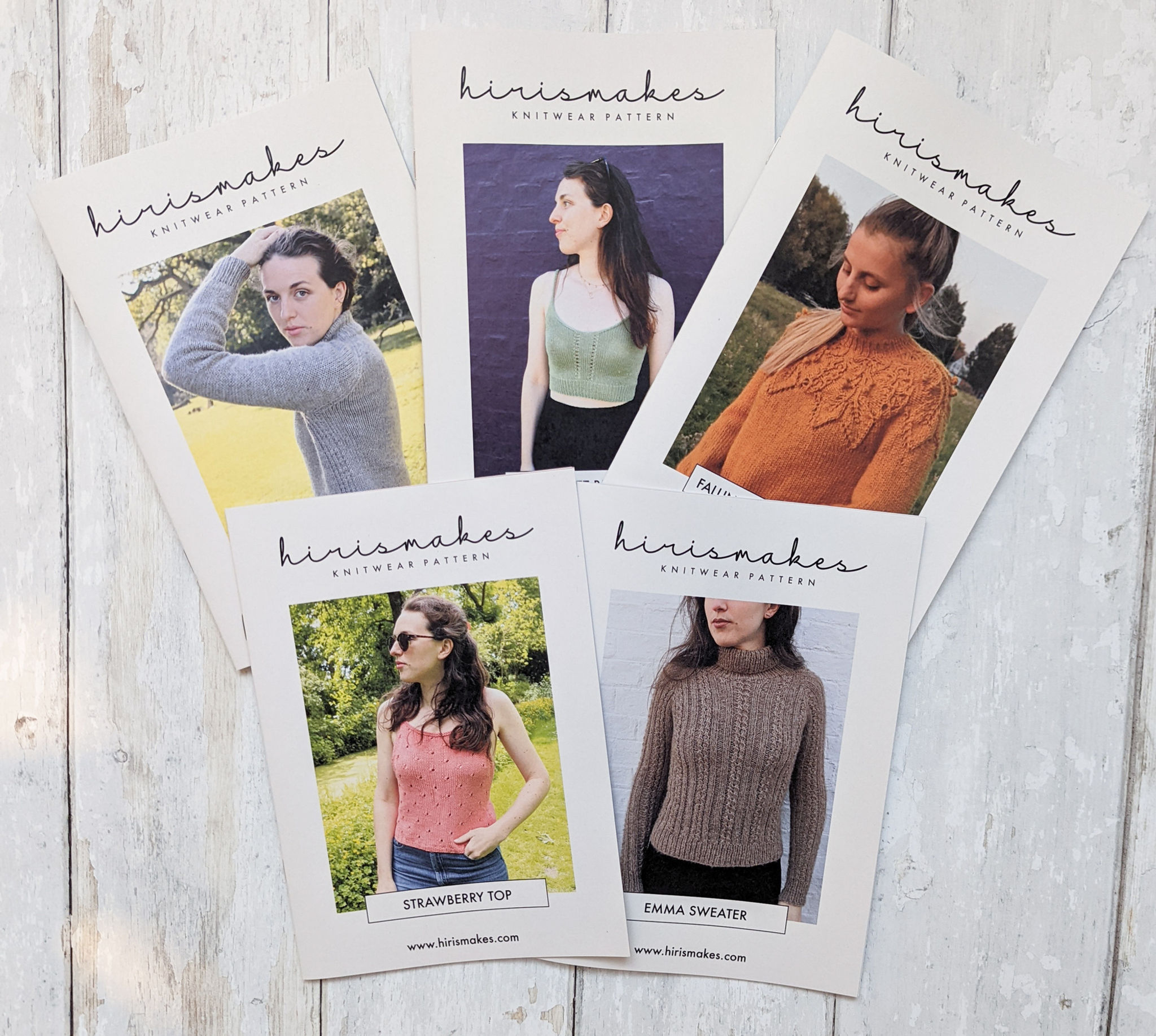 Set of 5 Printed Patterns