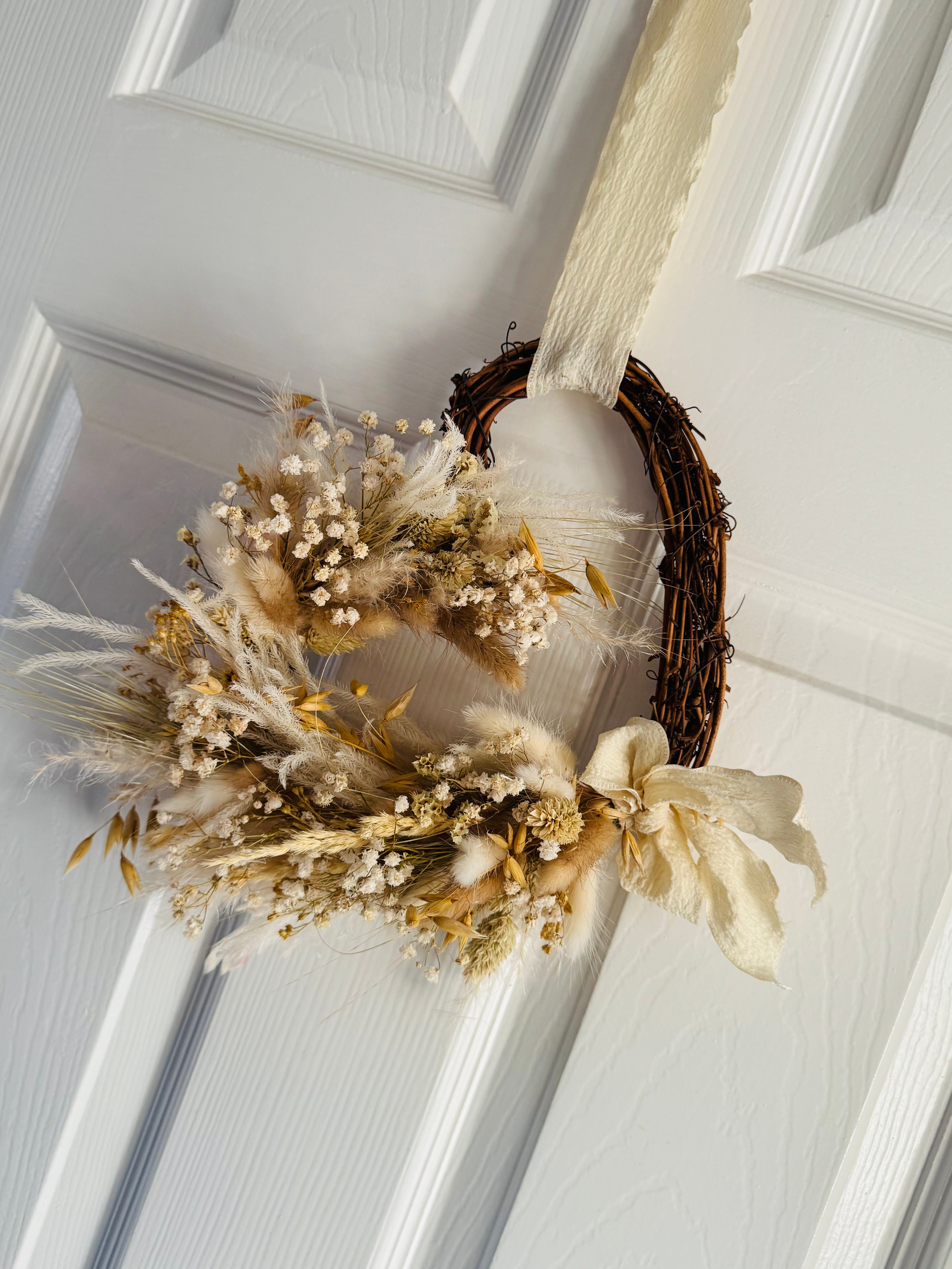 Twig Love Heart Hoop