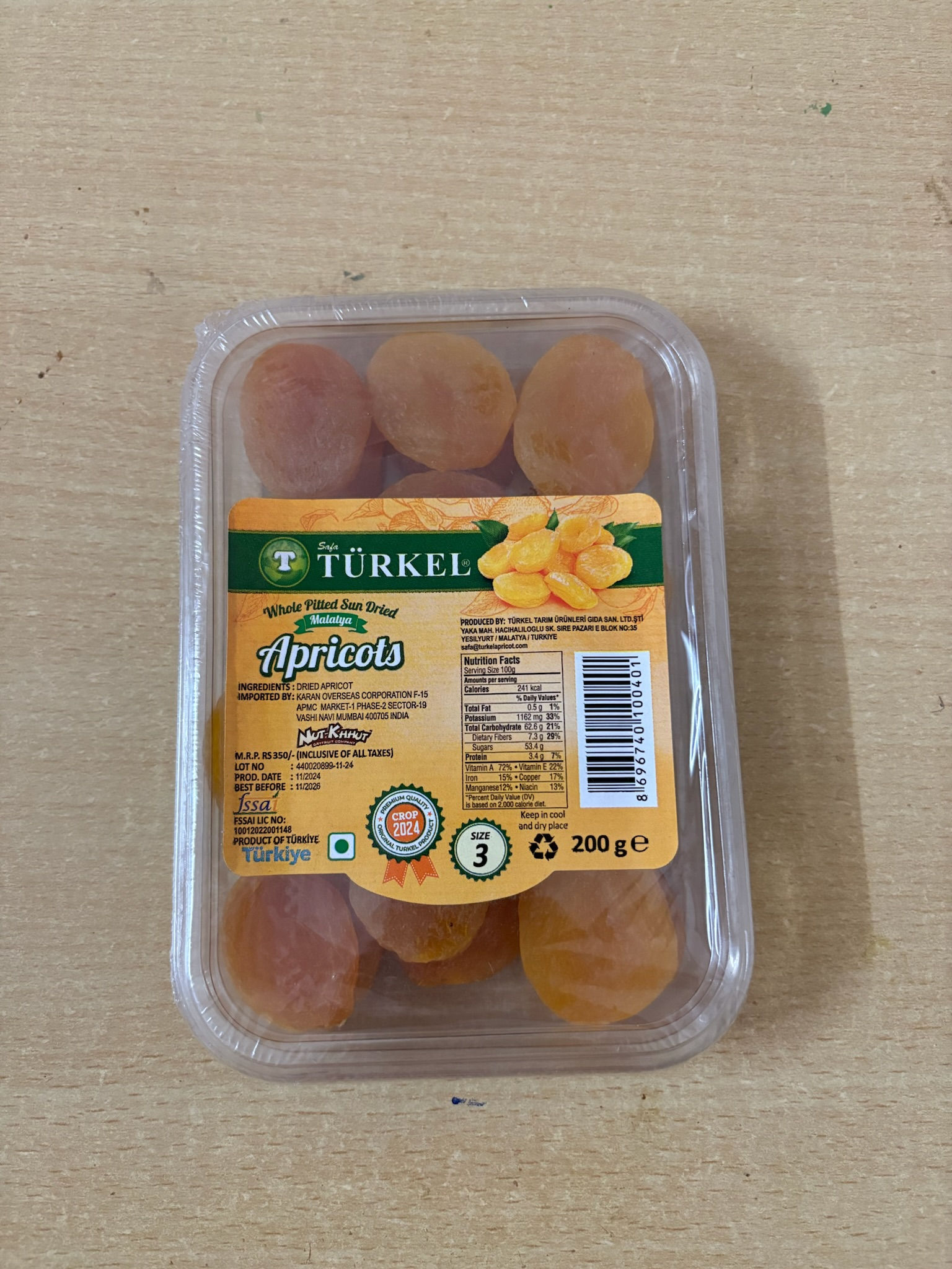 Apricots - 200gm