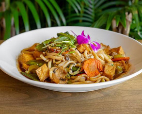 Tofu Udon Noodle Sauté