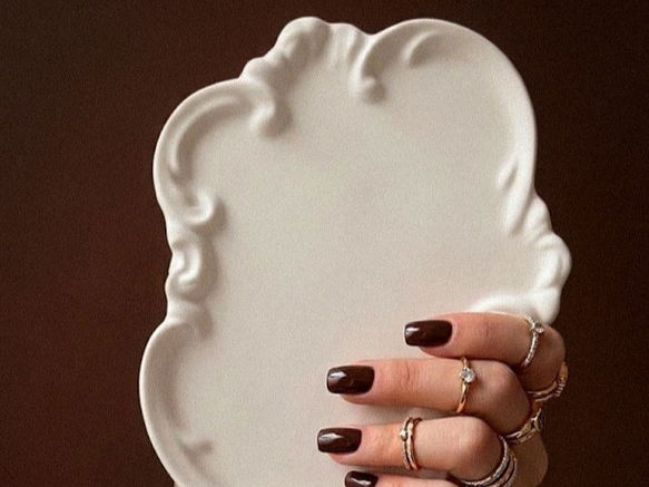 Ornate Vintage Jewellery Tray - minimal, sustainable, artisanal home decor for intentional living.